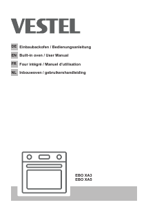 Bedienungsanleitung Vestel EBO XA3 Backofen