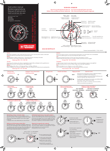 Manual de uso Swiss Military Hanowa Airborne Chrono Reloj de pulsera