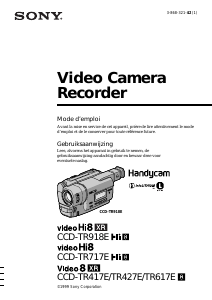 Handleiding Sony CCD-TR417E Camcorder