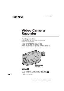 Handleiding Sony CCD-TR620E Camcorder