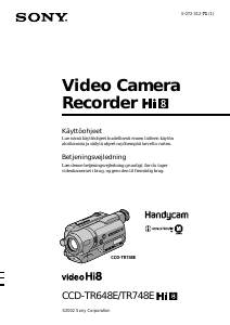 Brugsanvisning Sony CCD-TR648E Videokamera