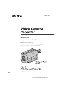 Bedienungsanleitung Sony CCD-TRV24E Camcorder
