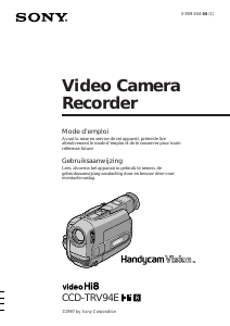 Handleiding Sony CCD-TRV94E Camcorder