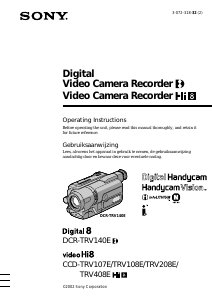 Handleiding Sony CCD-TRV107E Camcorder