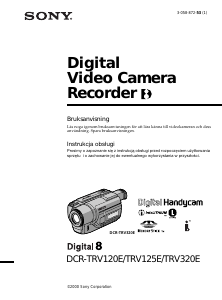 Bruksanvisning Sony DCR-TRV120E Videokamera