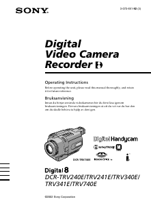 Handleiding Sony DCR-TRV341E Camcorder