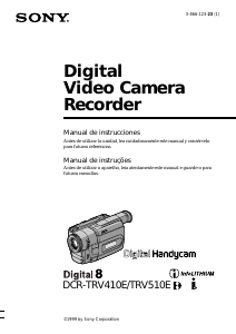 Manual de uso Sony DCR-TRV510E Videocámara