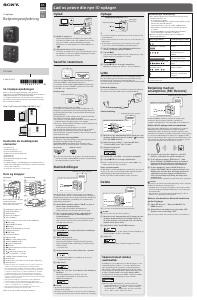 Bruksanvisning Sony ICD-TX800 Lydopptaker