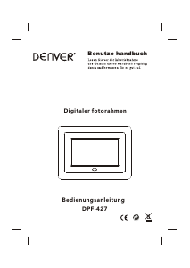 Bedienungsanleitung Denver DPF-427 Digitaler bilderrahmen