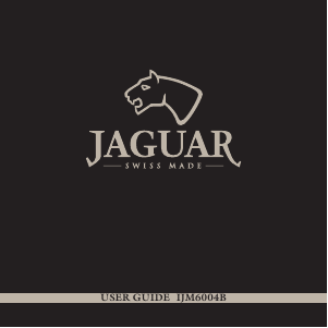 Mode d’emploi Jaguar J629 Montre