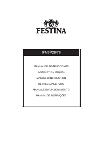 Manual Festina F16783 Relógio de pulso