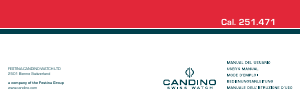 Mode d’emploi Candino C4522 Montre