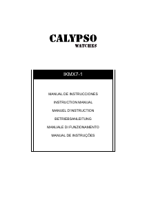 Manual de uso Calypso K5764 Reloj de pulsera