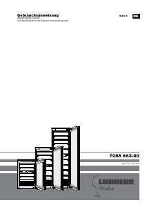 Bedienungsanleitung Liebherr EWTdf 3553 Weinklimaschrank