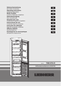 Bedienungsanleitung Liebherr CNfb 4313 Kühl-gefrierkombination