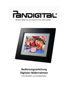 Bedienungsanleitung Pandigital PAN7000DWEA Digitaler bilderrahmen