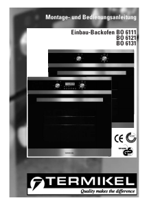 Bedienungsanleitung Termikel BO 6111 Backofen