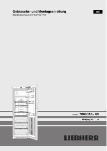 Bedienungsanleitung Liebherr KBP 4354 Kühlschrank