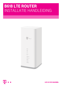 Handleiding Huawei B618 (T-Mobile) Router