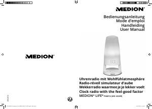 Manual Medion LIFE P66074 (MD 43289) Wake-up Light