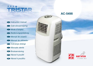 Manual de uso Tristar AC-5498 Aire acondicionado