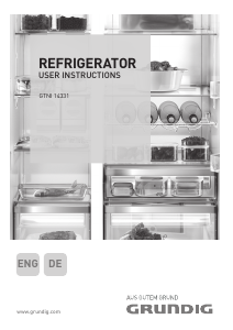 Manual Grundig GTNI 14331 Refrigerator