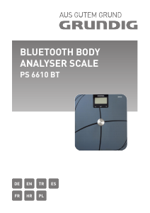 Manual Grundig PS 6610 BT Scale