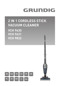 Manual Grundig VCH 9631 Vacuum Cleaner