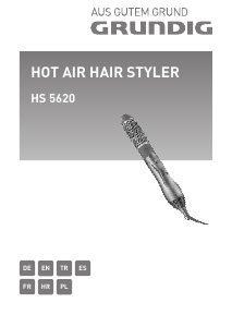 Manual Grundig HS 5620 Hair Styler