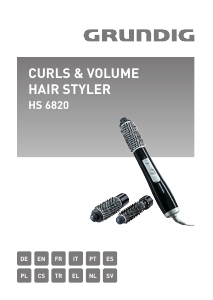 Manual Grundig HS 6820 Modelador de cabelo