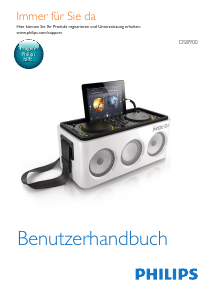 Bedienungsanleitung Philips DS8900 Armin van Buuren M1X-DJ Dockinglautsprecher