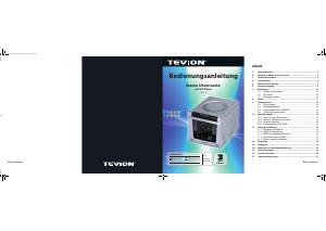 Bedienungsanleitung Tevion CDR214 Uhrenradio