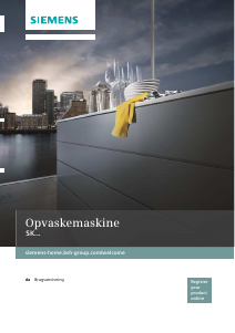 Brugsanvisning Siemens SK25E203EU Opvaskemaskine