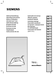 Használati útmutató Siemens TS12250 Vasaló