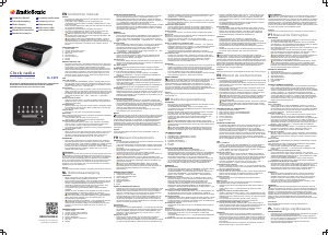 Manuale AudioSonic CL-1473 Radiosveglia