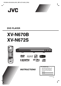 Manual JVC XV-N672S DVD Player