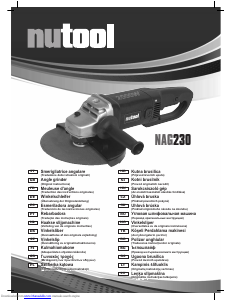 Manual Nutool NAG230 Angle Grinder