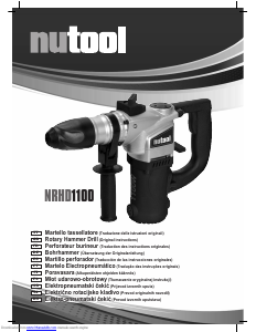 Manual de uso Nutool NRHD1100 Martillo perforador