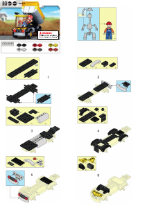 Bedienungsanleitung Sluban set M38-B0377A Town Kleiner Kipper