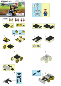 Manual Sluban set M38-B0377C Town Small excavator