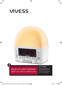 Handleiding Vivess WUL10001 Wake-up Light