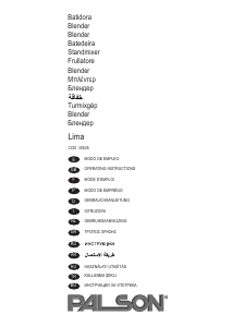 Manuale Palson 30526 Frullatore