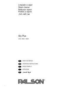 Handleiding Palson 30583 Stoomreiniger