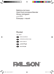 Manual de uso Palson 30821 Batidora de mano