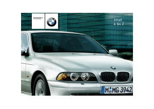 Bedienungsanleitung BMW 535i (2001)