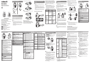 Manual Vtech DM221 Baby Monitor