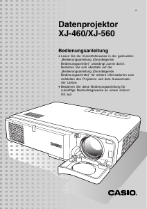 Bedienungsanleitung Casio XJ-460 Projektor