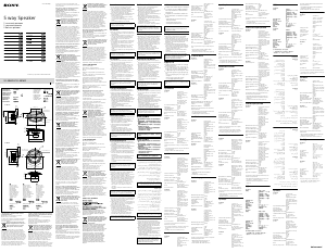 Manuale Sony XS-XB1651 Altoparlante per auto