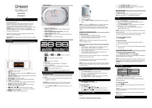 Manual Oregon WS902 Sunrise Wake-up Light