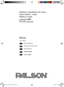 Manual Palson 30824 Hand Mixer
